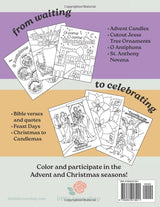My Advent & Christmas Coloring Book: A Coloring Book for Catholic Children during Advent & Christmas (My Catholic Coloring Books) Majosta
