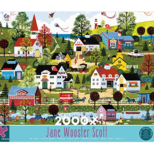 Ceaco - Jane Wooster Scott - On The Summer Wind - 2000 Piece Jigsaw Puzzle - WoodArtSupply