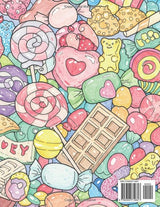 Candy Coloring Book for Kids: Large Edition WoodArtSupply