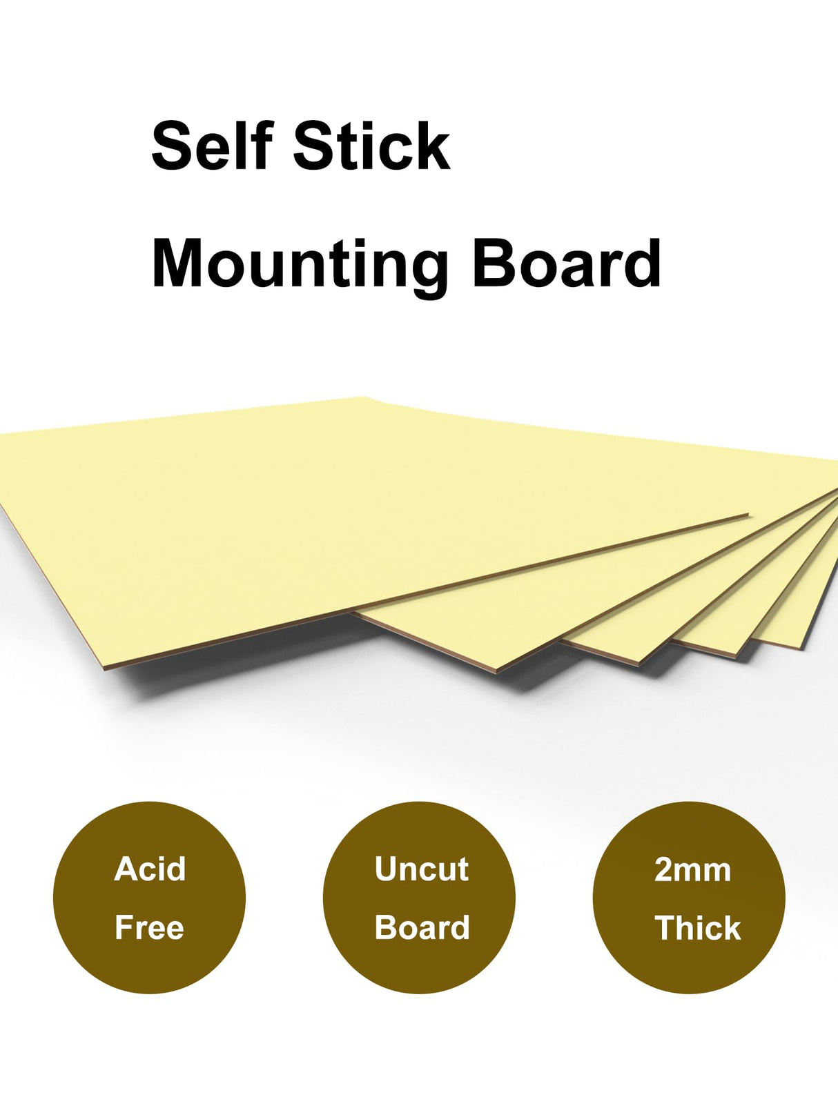 Upgraded (12 Pack) Self Stick Mounting Board 11 X 14 inch for Cross Stitch, Photo Frame Backing and Crafts Mogisoniric