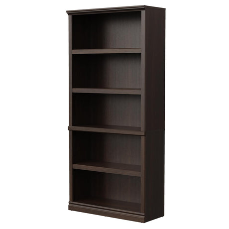 Bevfint Bookshelf, Open Storage 70 Inch Tall 5 Shelf Bookcase, Floor Standing Bookshelves and Bookcases, Book case for Farmhouse Library Office Bedroom Kids, Dark Cherry - 5 Tier Bevfint