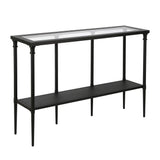 Dafna 45'' Wide Rectangular Console Table in Blackened Bronze Henn&Hart