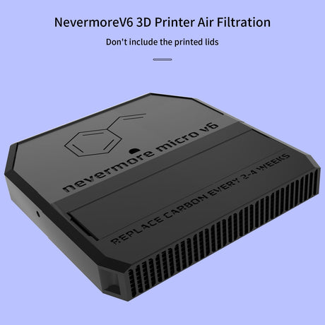 FYSETC 3D Printer Voron2.4 Filter: Nevermore Micro - V6 Activated Carboon Filters Not Include Printed Part with 5015 24V Blower Cooling Fans Hardware Screw Nut for Voron2.4 Switchwire Triden VoronV0 FYSETC