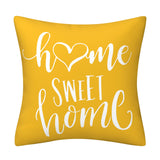 Drmstow Yellow Pillow Covers 18x18 Set of 4 Modern Decorative Geometric Outdoor Sofa Throw Pillow Cushion Covers Case for Couch Living Room Bedroom Patio Furniture Indoors Home Decor Drmstow