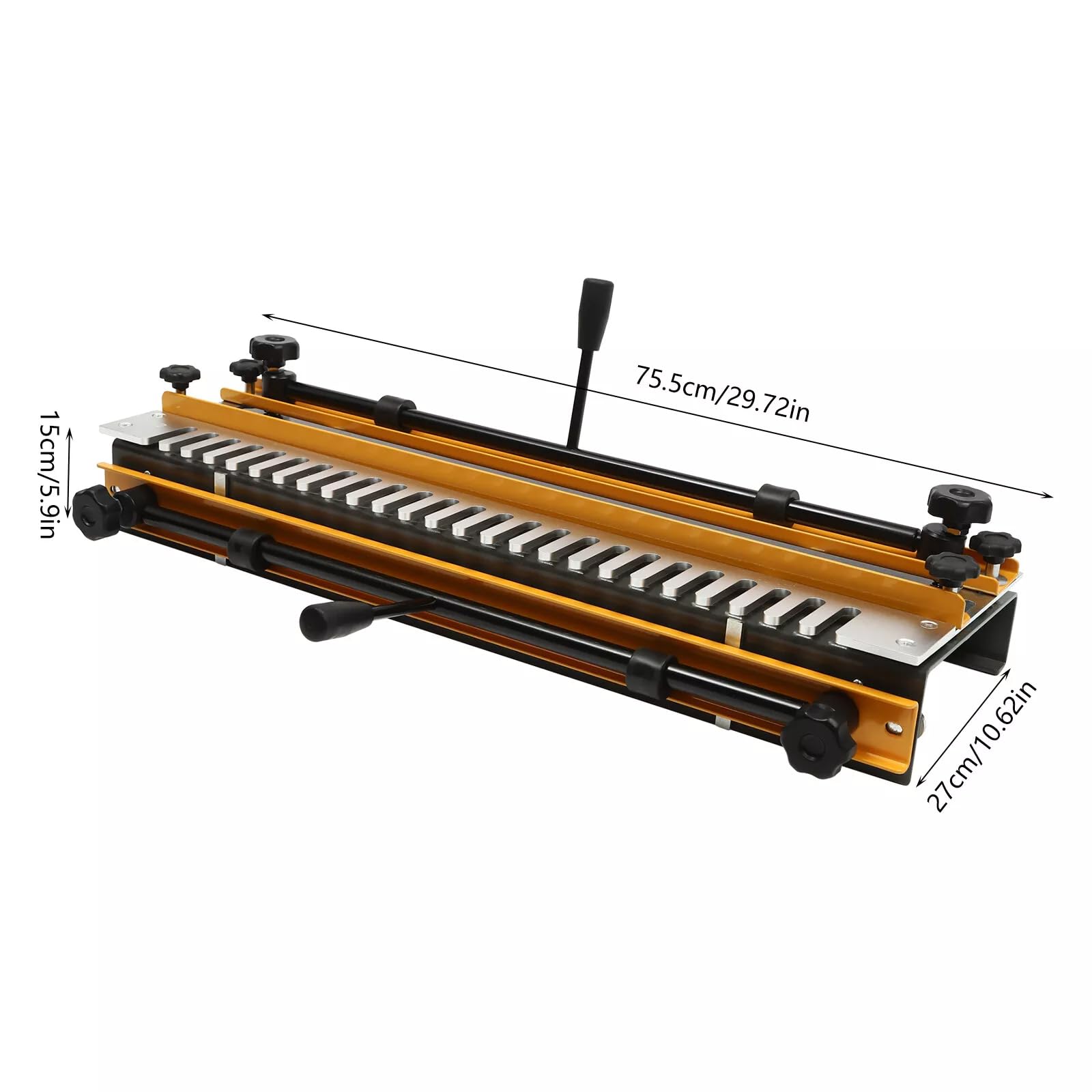 General Tools Woodworking Dovetail Jig 24-inch Dovetail Jig Machine Dovetail Milling Cutter for Furniture & Wood Cabinet Making - WoodArtSupply