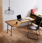 Mdjwjj Industrial Pipe Counter Bar Height Table Leg,Metal Table Legs,Iron Base Legs Coffee Tables, Desks, Nightstand,2Pcs, 38" H × 14" W(Black) Mdjwjj