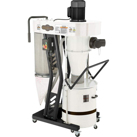 Shop Fox W1867 1.5 Hp Portable Cyclone Dust Collector Shop Fox