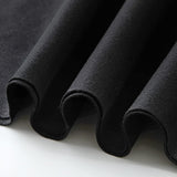 HaoFeijh Black Felt Fabric 72 * 36 Inch Wide 1.6mm,Fabric Sheets Soft Woven Acrylic Craft Fabric for DIY Craftwork Sewing Patchwork,Craft Felt HaoFeiJH