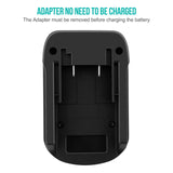 ADVTRONICS 20V Battery Adapter BSP20PO Compatible with Porter Cable 18V Tools, Convert Porter Cable 20V MAX Lithium Battery PCC685L PCC680L PCC685LP to 18V NiCad NiMh Lithium Battery PC18B PC18BL ADVTRONICS