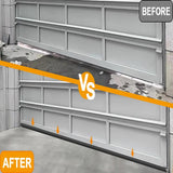 Universal Garage Door Threshold Seals Bottom Rubber Replacement, weatherproofing Garage Door Weather Stripping with Nails (20ft) Manguo Q