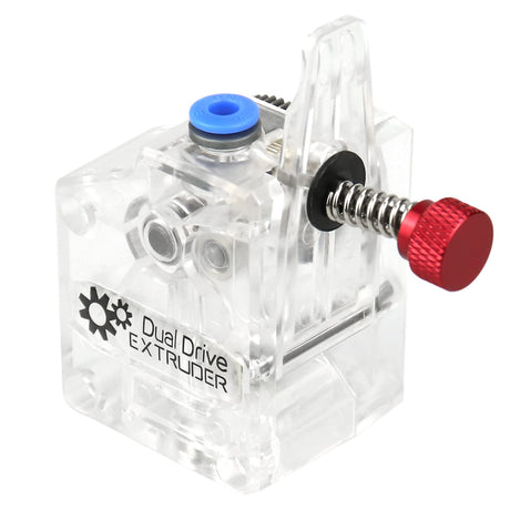 Haldis 3D Extruder DDB Universal Nickel Plated Gear Dual Drive 3D Printer Extruder for Ender 3 Pro Ender 5 Pro CR10S Pro, Mega S, Prusa I3 Other DIY 3D Printer Kit (DDB Right) WoodArtSupply