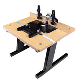 Router Table with Stand and Adjustable Fence,Benchtop Router Table for Wood Router Yeivzwba