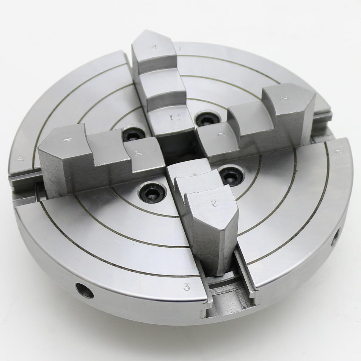 Wood Lathe Chuck, 6 inch 4 Jaws, Self-Centering Lathe Chucks for Woodturning, 4 Jaw Chuck for Wood Lathe 1 x 8TPI Thread PNBO