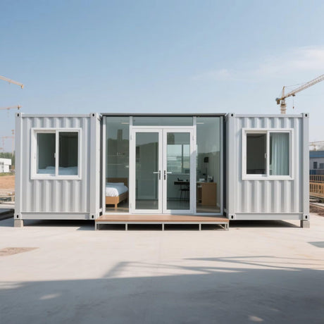 Prefab Tiny Home for Sale Container House with 2 Bedrooms Bathroom Kitchen Modular Tiny House Portable Prefab Homes for Adults Tiny House to Live in for Adults Home Generic