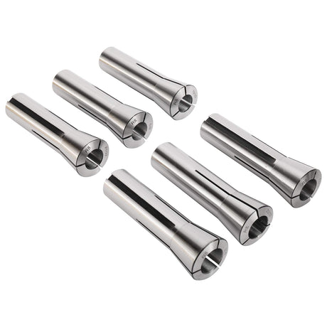 BTSHUB 23pc 1/16-3/4 inches Precision R8 Collets Set Mill Chuck Holder Hardened T.I.R. 0.0006" Lathe BTSHUB