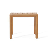 3 Piece Patio Set, Outdoor Acacia Wood Balcony Furniture, Porch Furniture Chat Set with Water Resistant Cushions, Outdoor Chairs Set of 2 for Balcony, Deck, Backyard(Not Include Throw Pillows)Teak KUTOLAKI