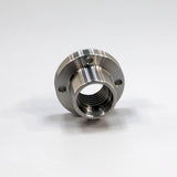 Hurricane Turning Tools, 2" Steel Faceplate For Wood Lathe, 1" x 8 TPI Hurricane Turning Tools