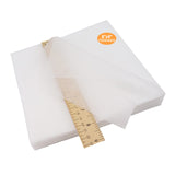 New Brothread No Show Mesh Machine Embroidery Stabilizer Backing 8"x8" - 100 Precut Sheets - Light Weight 1.8 oz - Fits 4x4 and 6x6 Hoops New brothread