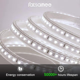 Ratsamee 60x40 Inch Led Mirror for Bathroom with Front Light and Backlit, Dimmable Anti Fog Wall Bathroom Mirror with Led Lights, Water Proof, Decor Vanity Mirror Ratsamee