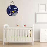 Custom Baby Birth Announcement Sign Personalized Baby Name Signs for Nursery Hospital Boy Girl Customized Newborn Announcement Sign Baby Arrival Sign DEKAREAL