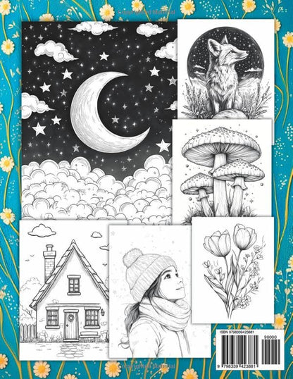 Relaxing Coloring Book for Adults: Bringing Joy to Life with Colorful Creations