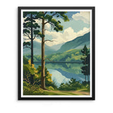 Natuyalo Paint by Numbers Kit for Adults - Forest Landscape Paint by Number on Canvas Without Frame, DIY Acrylic Painting for Ideal Gift Home Wall Decor (16x20 Inch) Natuyalo