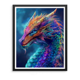 Natuyalo Paint by Numbers Kits for Adults Colorful Dragon Paint by Number for Adults Beginner Animal Drawing Paintwork with 3 Paintbrushes Acrylic Canvas Painting 16x20 Inch Natuyalo