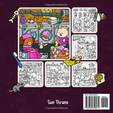 Prison Life: Comfy Friends Coloring Book Featuring Cute Animal Inmates Behind Bars in Criminal Girl Jail Moments and Cozy Crime Scenes for Adults (Comfy Friends Series) WoodArtSupply