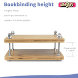 Eohcofys Book Binding Kits, Book Press Binding Materials Tools Bookbinding Kit for Beginners 11.6 x 7.9 Inch Eohcofys