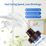 ANYCUBIC 3D Printer Resin, 365-405nm DLP UV-Curing Resin for Photon Ultra/Photon D2, High Precision and Fast Curing Craftsman Resin for DLP LCD SLA 3D Printing, 8K Capable (White, 1000g) ANYCUBIC