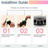 PG-275XL CL-276XL for Canon 275 and 276 Ink Cartridges Combo Pack PG 275 CL 276 XL Work for Canon Pixma TR4700 TR4720 TR4722 TS3520 TS3522 TS3500 Printer InkID