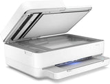 HP Envy 6458e All-in-One Wireless Color Inkjet Printer, Print Copy Scan - 10 ppm, 4800 x 1200 dpi, Auto 2-Sided Printing, 35-Sheet ADF, Dual-Band WiFi, Instant Ink Ready, White (Renewed) HP
