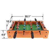 WIN.MAX Mini Foosball Table (Upgrade) 20-Inch Foosball Table Adult Size Top Football/Soccer Game Table for Kids Easy to Store WIN.MAX