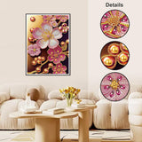 WSLWXSHM 5D Special Shape Diamond Art Kits for Beginners, Diamond Painting Kits for Adults, Crystal Rhinestones Diamond Painting for Home Wall Decoration Gift 12×16inch/30×40cm, Flower WSLWXSHM