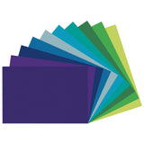 Tru-Ray Heavyweight Construction Paper, Cool Assorted Colors, 12" x 18", 50 Sheets (102943) Tru-Ray