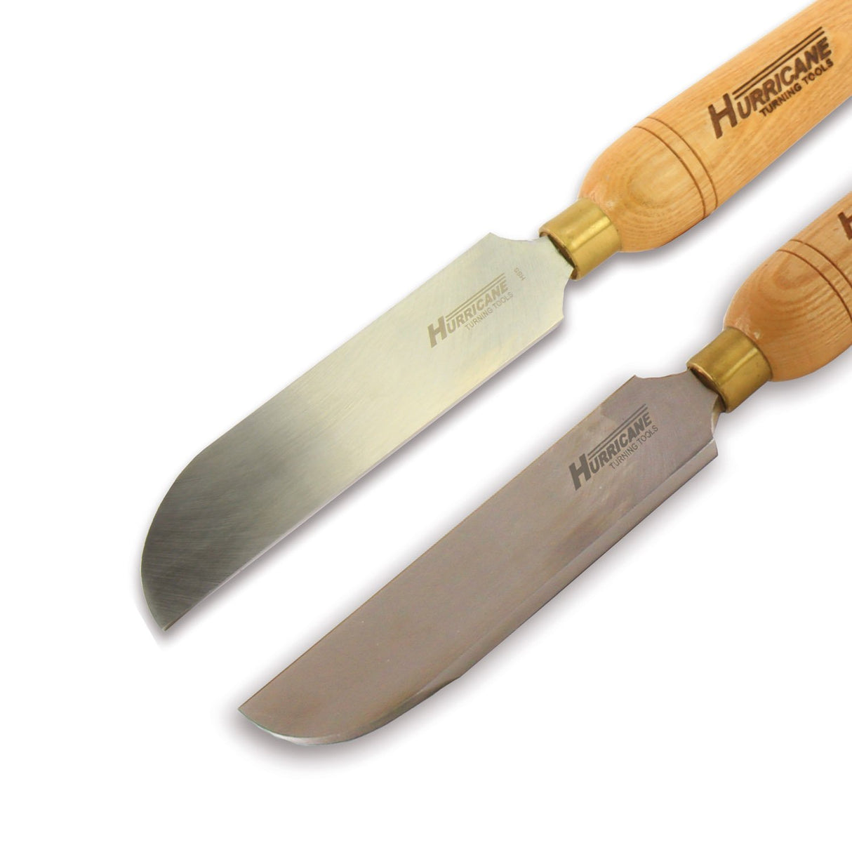 Hurricane Turning Tools, HSS, 2 Piece Heavy Duty Right and Left Side Curved Scraper Set (1 1/2"W x 3/8" Wide), Standard Series Woodturning Tools Hurricane Turning Tools