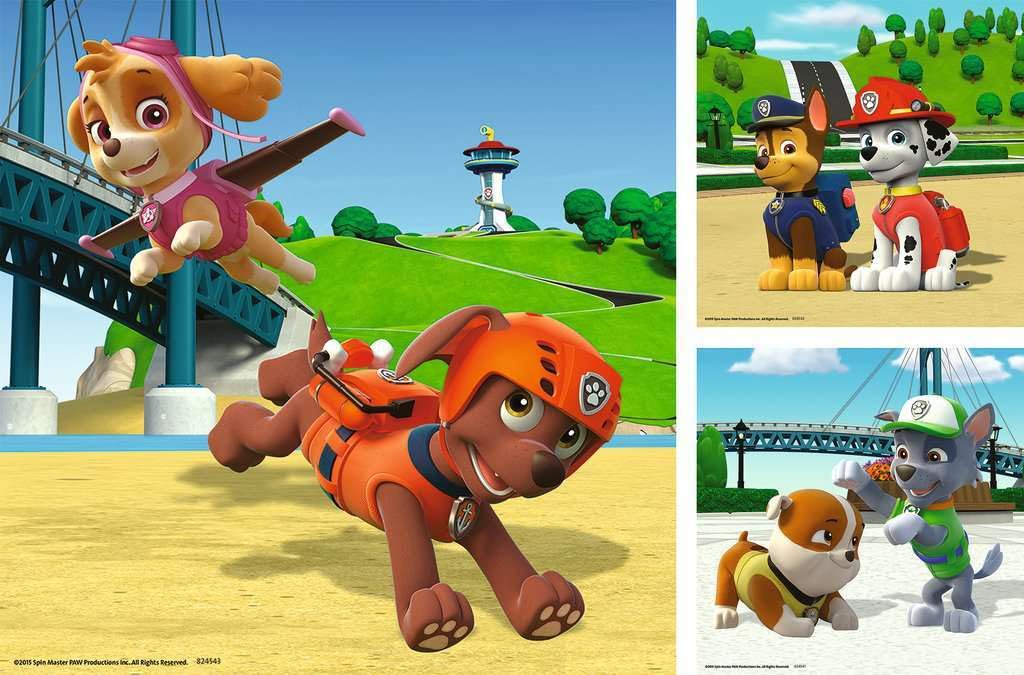 Ravensburger Paw Patrol 3X 49pc Jigsaw Puzzles Ravensburger
