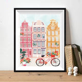 LIULIMI DIY 5D World Landscape Diamond Painting Kit, Diamond Art Kit, Round Diamond Art Full Diamond Cartoon Style 12 X 16 in (Romantic Castle) LIULIMI