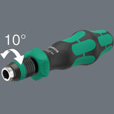 WERA - 05051493001-838 RA-R M Bitholding Screwdriver with Ratchet functionality, 1/4", 1/4" x 123.5 mm Wera