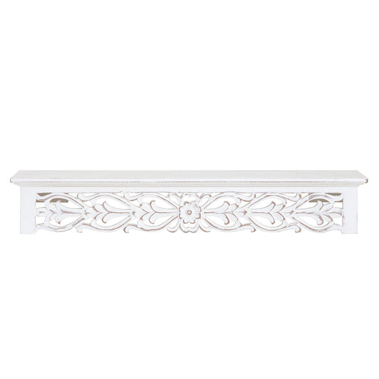 Habitat Hyla White 5-in Floating Shelf - WoodArtSupply