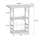 YAKANJ Record Player Stand with Extended Desktop,Large Record Player Table with Vinyl Storage,Turntable Stand with Record Holder Vinyls Display Shelf for Music Room Studio,White YAKANJ