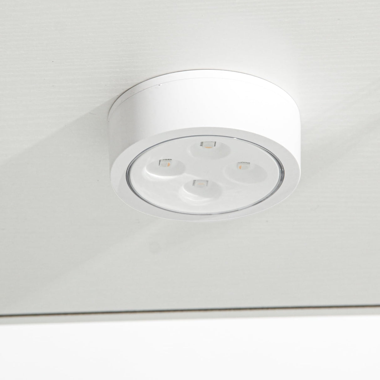 TRJQBCC 49" H 2 Doors Tempered Glass Display Cabinet with LED Light, 3-Shelf Wooden Curio Storage Cabinet with Adujust Floor Feet, Freestanding Lockable Display Storage Case Bookshelf for Home(White) TRJQBCC