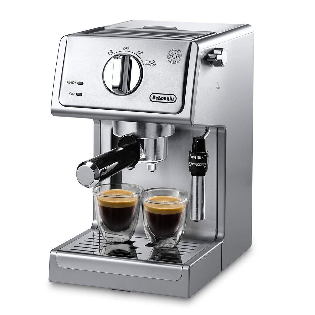 De'Longhi 15 Bar Pump Espresso and Cappuccino Machine with Premium Adjustable Frother, Stainless Steel, ECP3630