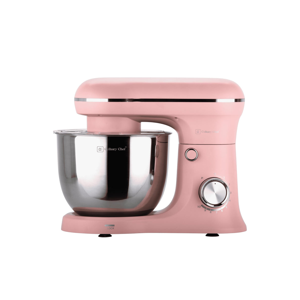 Frigidaire 4.5L Retro Stand Mixer (Pink) CULINARY CHEF
