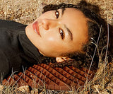 Premium Mahogany Wood Acupressure Mat for Pain Relief, Neuroplasticity and Relaxation | Made in USA, 9.5” W x 11” L x 1.5” H ACUWISE