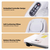 Massage Chair Full Body, Zero Gravity 3D SL-Track Shiatsu Massage Recliner Chair with Auto Modes, Airbag Massage, Wheels for Easy Movement, Compact Design for Quality Comfort, Gray Msutree