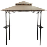 Kozyard Andra Soft Top BBQ Canopy - 8'X5' Outdoor Grill Gazebo Grill Canopy (Tent) with 4pcs Detachable LED Light, Perfect for Barbecue & Grill, Outdoor Canopy Kozyard