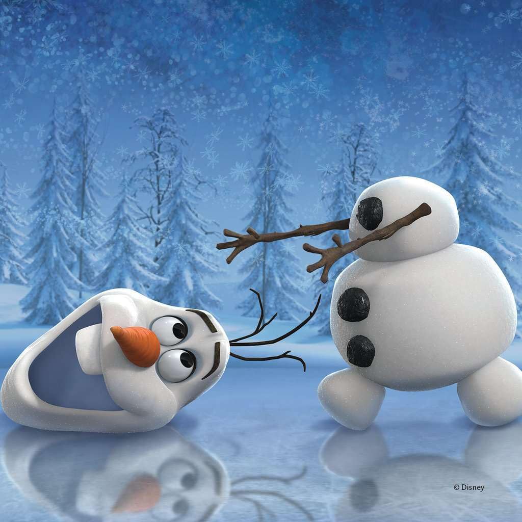 Ravensburger Disney Frozen Winter Adventures Puzzle Set - 3 x 49-Piece Jigsaw Puzzles for Kids | Unique Piece Design | Enhances Concentration & Creativity | FSC-Certified Materials Ravensburger