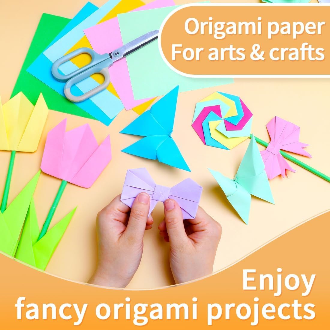Praisebank Origami Paper (Multi-colored, 6 x 6 Inch /1000 Sheets), Ori ...