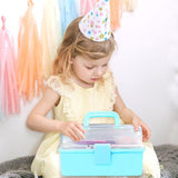 3000Pcs Arts and Crafts Supplies for Kids Crafts for Girls 8-12 Craft Kit with Pipe Cleaners Beads Crafts for Kids DIY School Supplies Set Crafting Box for Girls Boys Age 4-6, 6-8, 8-12 years Gifts VLUSSO